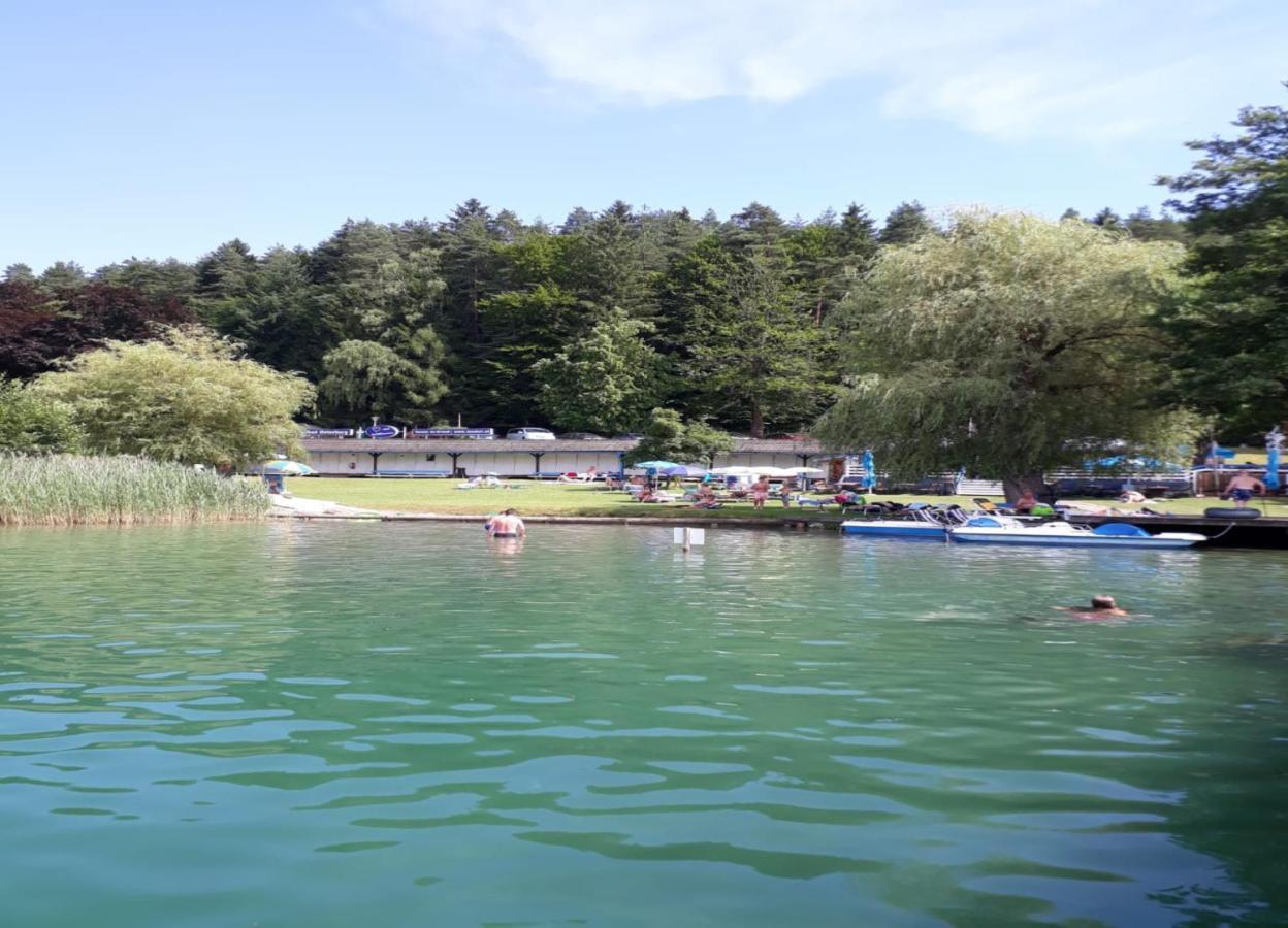 Pension Carina Sankt Kanzian am Klopeiner See Bagian luar foto