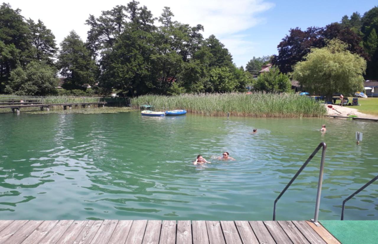Pension Carina Sankt Kanzian am Klopeiner See Bagian luar foto